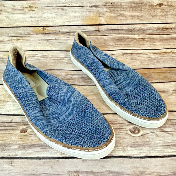 UGG Womens Sammy Breeze Blue Casual Slip On Sneakers Size 9 - Picture 1 of 8